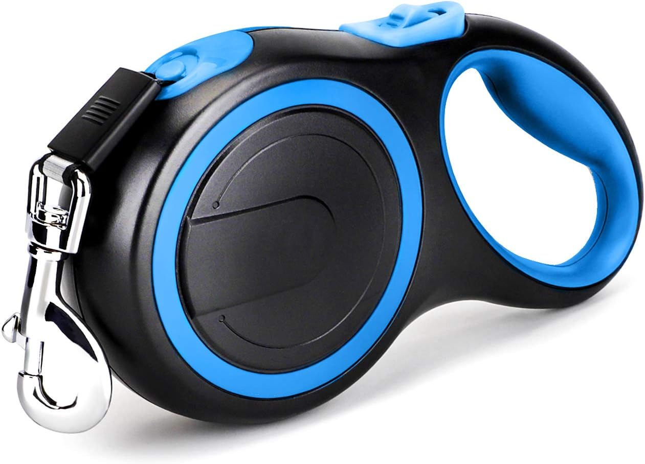 16FT Retractable Dog Leash for Small & Medium Dogs | Tangle-Free & Easy-Control Design