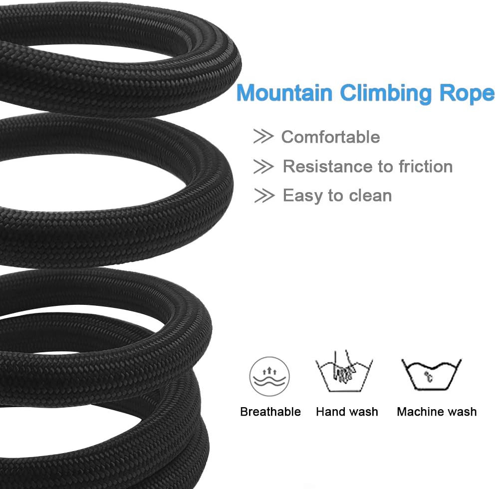 Heavy-Duty Rope Dog Leash with Comfortable Grip & Tangle-Free Clip