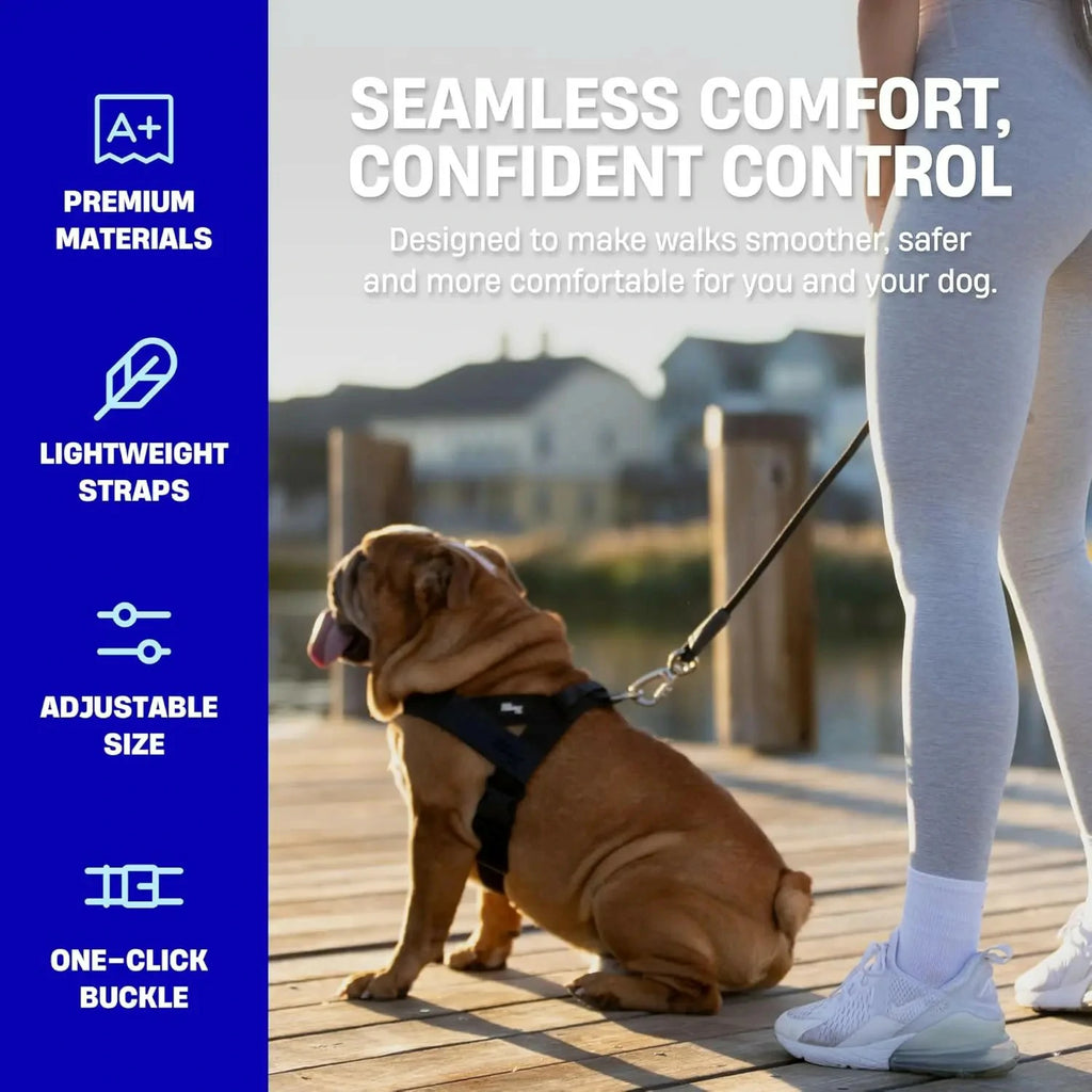 No-Pull Dog Harness with Quick-Fit Adjustable Comfort Design----Free Shipping
