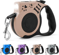16FT Retractable Dog Leash with USB Rechargeable Flashlight