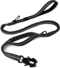 Heavy-Duty Tactical Dog Leash with Frog Clip & Shock-Absorbing Bungee